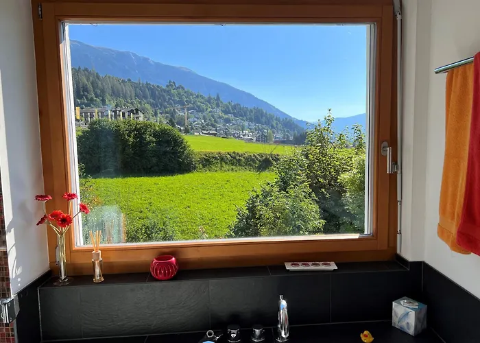 Edelweiss Ferienwohnung, Panoramablick * Flims